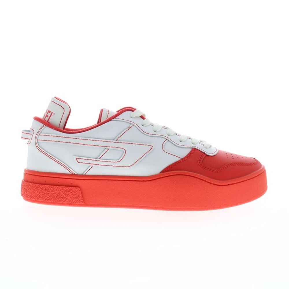 Diesel Mens S-Ukiyo Low X White Shoes (NWT)